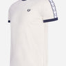 Fred Perry T-shirts  Taped ringer t-shirt - snow white 