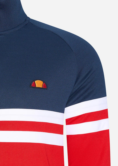 Ellesse Vesten  Rimini track top - navy red white 