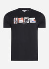 Ben Sherman T-shirts  Retro item stack - black 