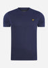 Lyle & Scott T-shirts  Plain t-shirt - navy 