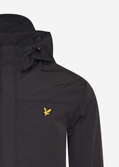 Lyle & Scott Jassen  Hooded pocket jacket - jet black 