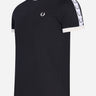 Fred Perry T-shirts  Taped ringer t-shirt - black 