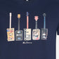 Ben Sherman T-shirts  Misfits guitars - marine 