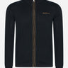 Ben Sherman Vesten  Long sleeve sport zip thru - black 