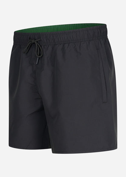 Lacoste Zwembroeken  Swimming trunks - black green 