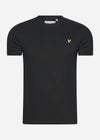 Lyle & Scott T-shirts  Plain t-shirt - jet black 