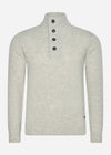 Barbour Truien  Patch half zip - pearl 