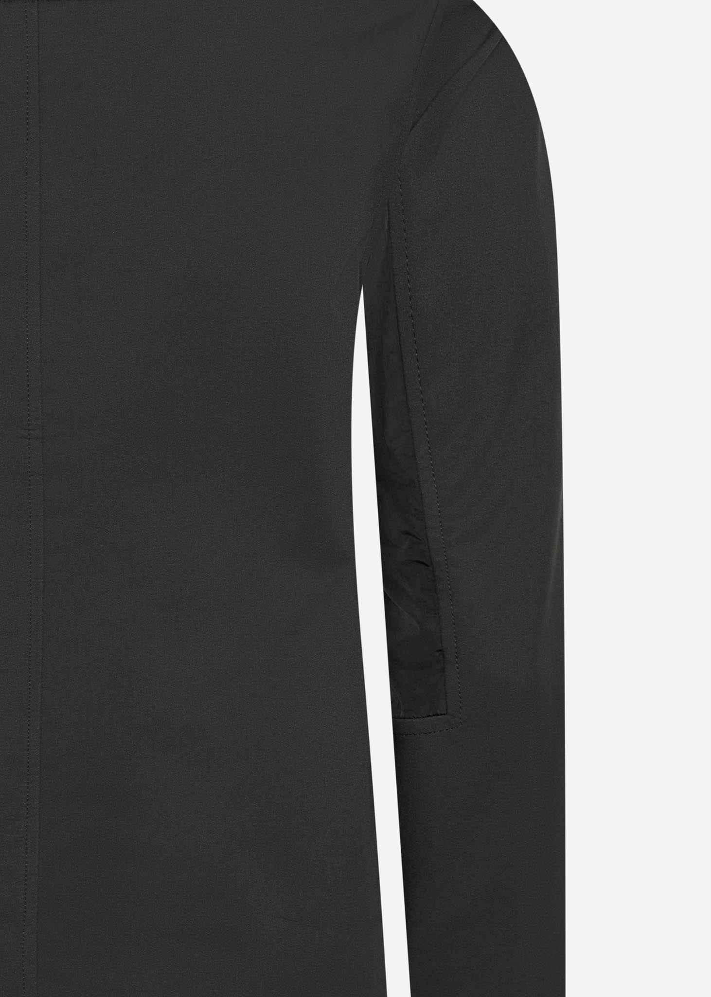 MA.Strum Jassen  Softshell full zip hooded jacket - jet black 
