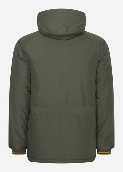 Fred Perry Jassen  Padded zip-through jacket - hunting green 