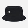Fred Perry Bucket Hats  Pique bucket hat - black 