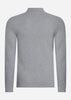 Lyle & Scott Longsleeve Polo's  LS polo shirt - mid grey marl 