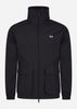 Fred Perry Jassen  Patch pocket zip through jacket - black 