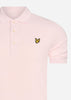 Lyle & Scott Polo's  Plain polo shirt - light pink 