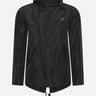 Fred Perry Jassen  Short parka - black 