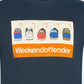 Weekend Offender T-shirts  Trainer spotting - navy 