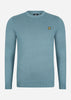 Lyle & Scott Truien  Cotton crew neck jumper - skipton blue 