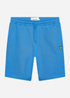 Lyle & Scott Korte Broeken  Sweat short - spring blue 