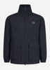 Fred Perry Jassen  Patch pocket zip through jacket - navy 