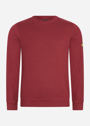 Barbour International Truien  Badge sweat - wine 