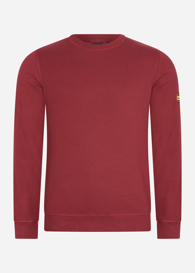 Barbour International Truien  Badge sweat - wine 