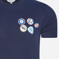 Ben Sherman T-shirts  Mod badge print tee - marine 