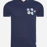 Ben Sherman T-shirts  Mod badge print tee - marine 