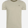 Fred Perry T-shirts  Two colour stripe t-shirt - military green 