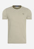 Fred Perry T-shirts  Two colour stripe t-shirt - military green 