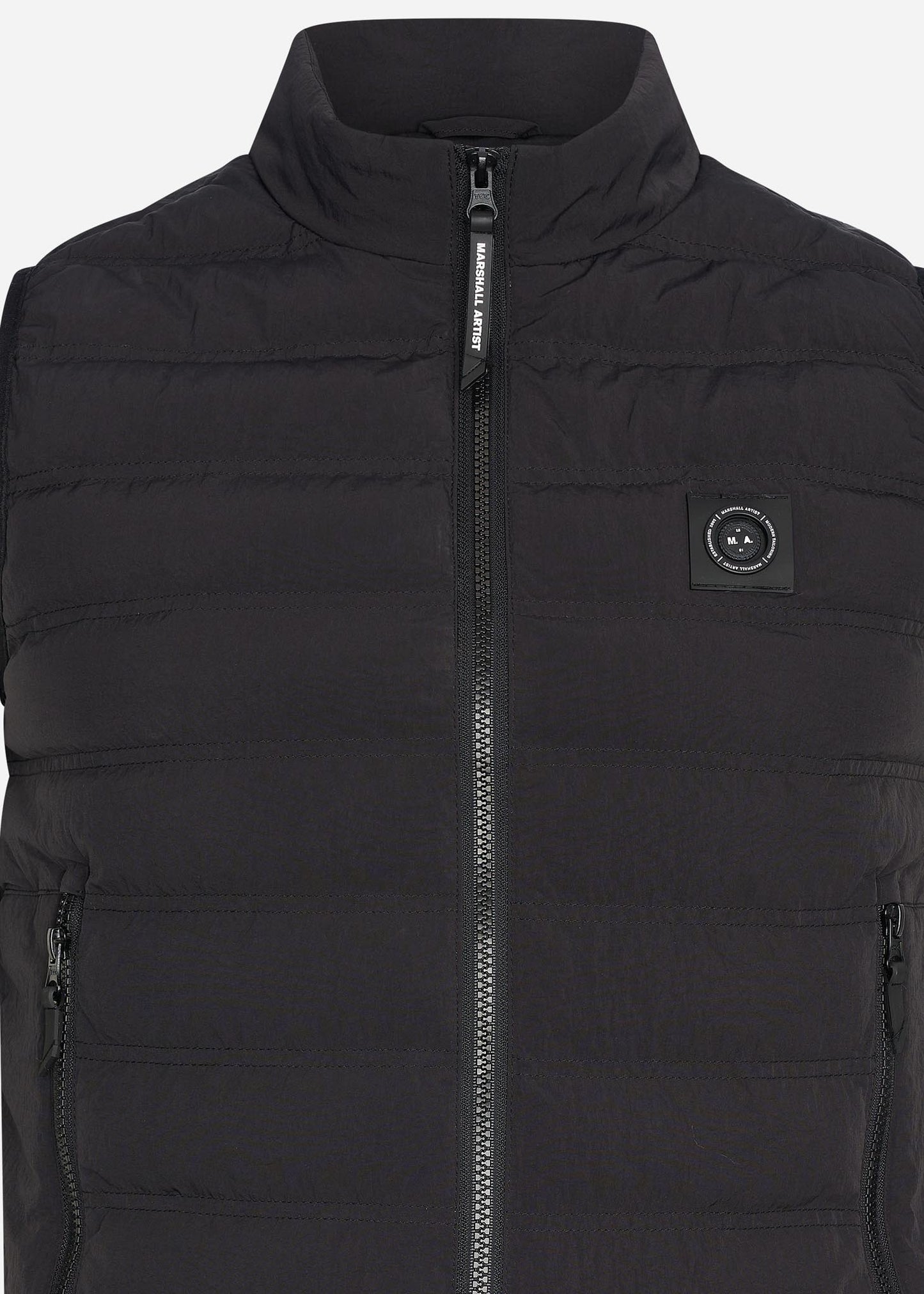 Marshall Artist Bodywarmers  Lightweight bubble gilet - black 