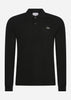 Lacoste Longsleeve Polo's  Longsleeve polo - black 