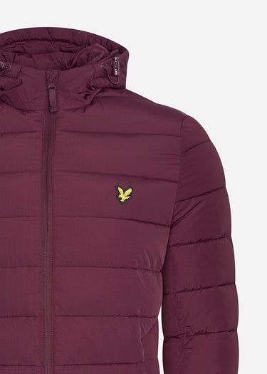 Lyle & Scott Jassen  Lightweight puffer jacket - burgundy 