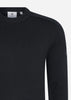 Lyle & Scott Truien  Shoulder detail crew neck knit jumper - jet black 