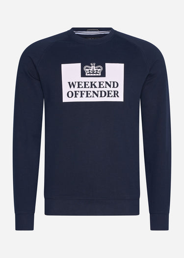 Weekend Offender Truien Penitentiary classic - navy