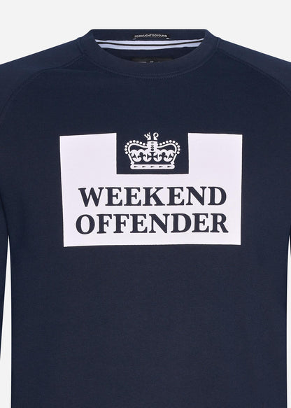 Weekend Offender Truien Penitentiary classic - navy (Copy)