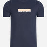 MA.Strum T-shirts  MA.Strum block print tee - ink navy 