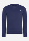 Ben Sherman Truien  B logo crew - marine 