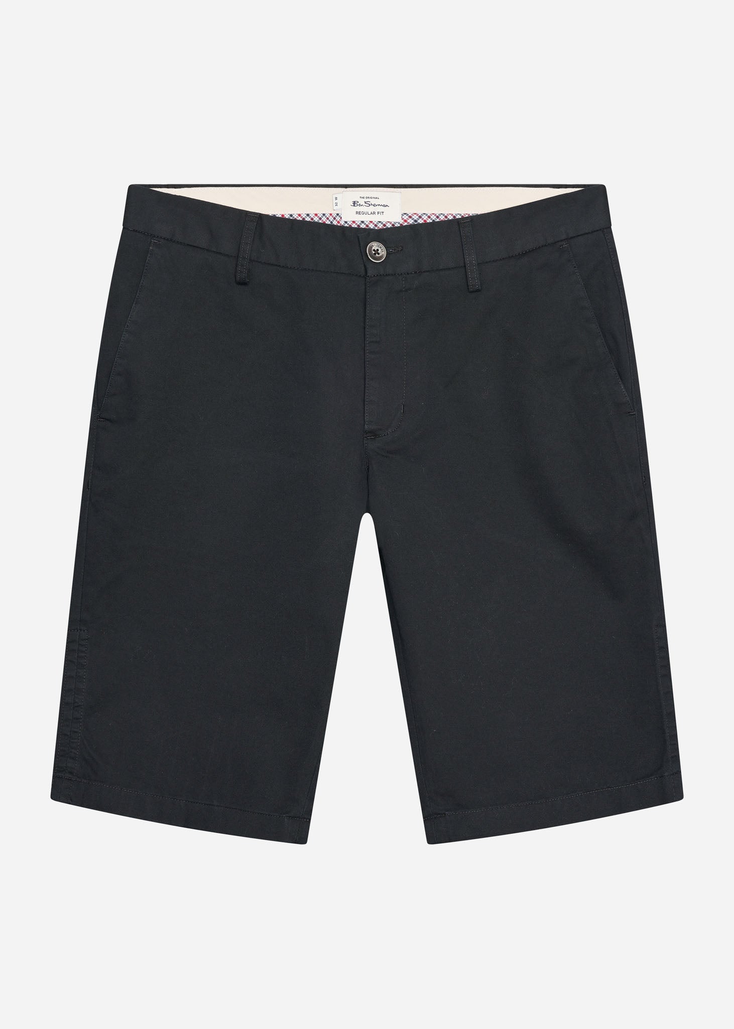 Ben Sherman Korte Broeken  Signature chino short - black 