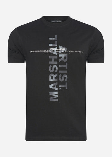 Marshall Artist T-shirts  Vapour camo research t-shirt - black 