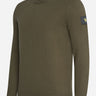 Lyle & Scott Truien  Shoulder detail crew neck knit jumper - olive 