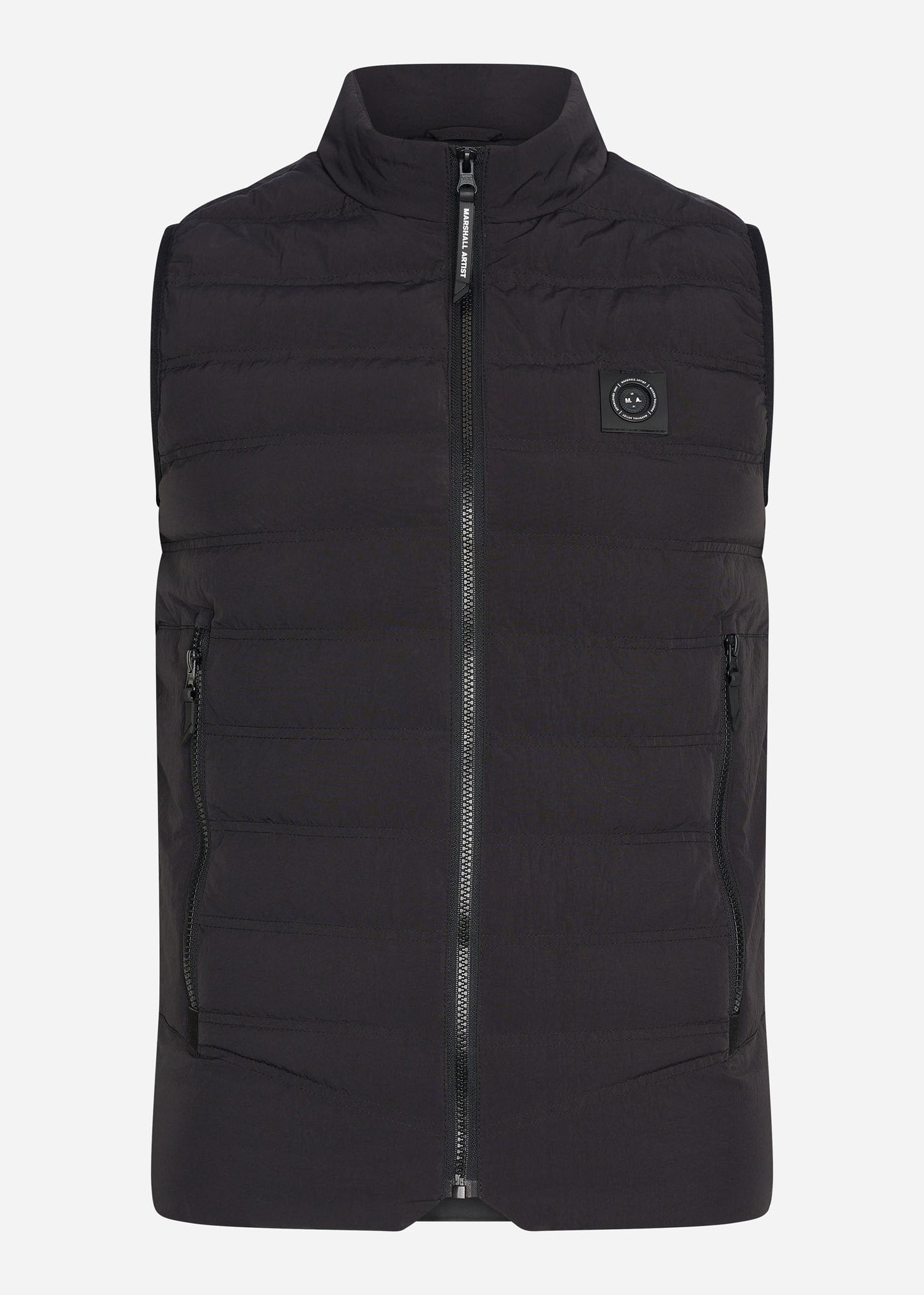 Marshall Artist Bodywarmers  Lightweight bubble gilet - black 