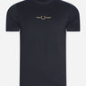 Fred Perry T-shirts  Embroidered t-shirt - black