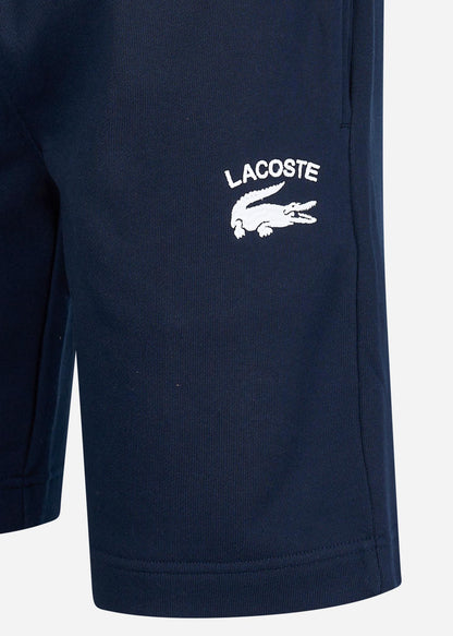 Lacoste Korte Broeken  Branded shorts - navy blue 