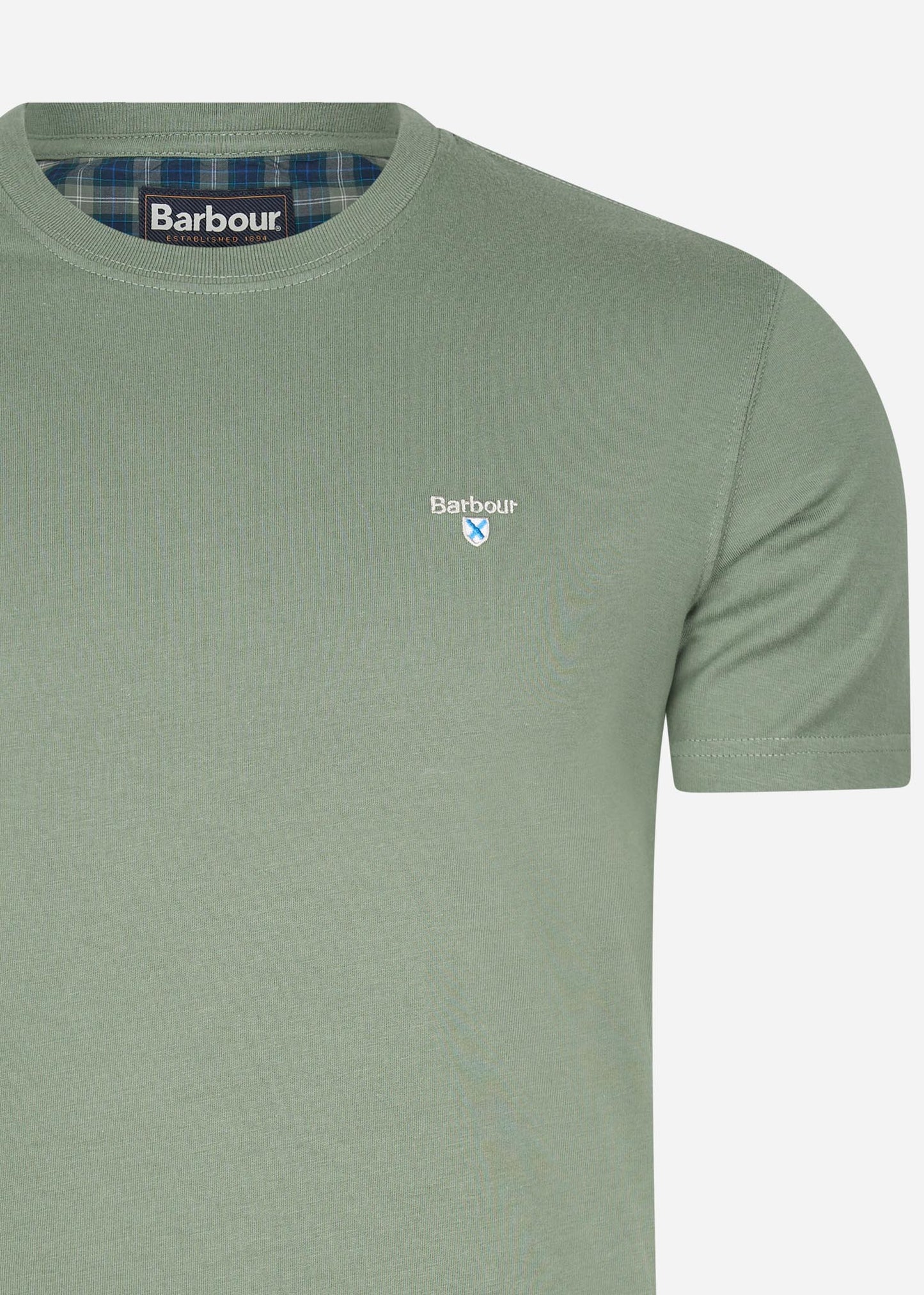 Barbour T-shirts  Tartan sports tee - agave green 