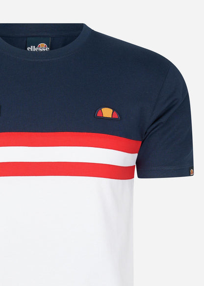 Ellesse T-shirts  Venire tee - navy red white 