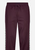 Fred Perry Joggingbroeken  Seasonal taped track pant - oxblood gunmetal 