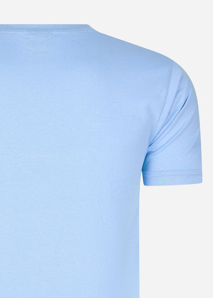 Ellesse T-shirts  Venire tee - light blue white navy 