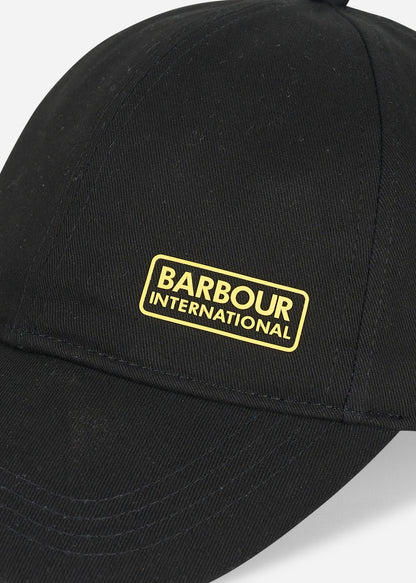 Barbour International Petten  Norton drill sports cap - black 