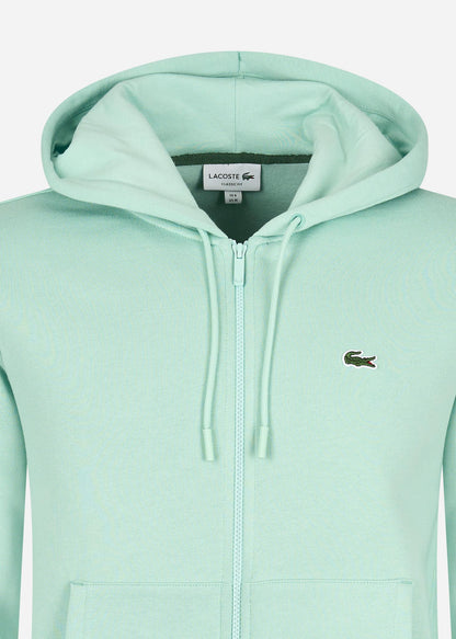 Lacoste Vesten  Zip through hoodie - pastille mint 