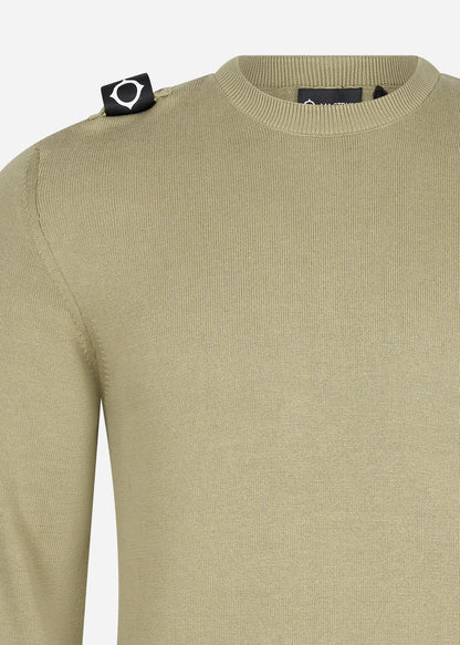 MA.Strum Truien  Crew neck knit - tea 