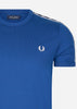 Fred Perry T-shirts  Contrast tape ringer t-shirt - shaded cobalt navy 